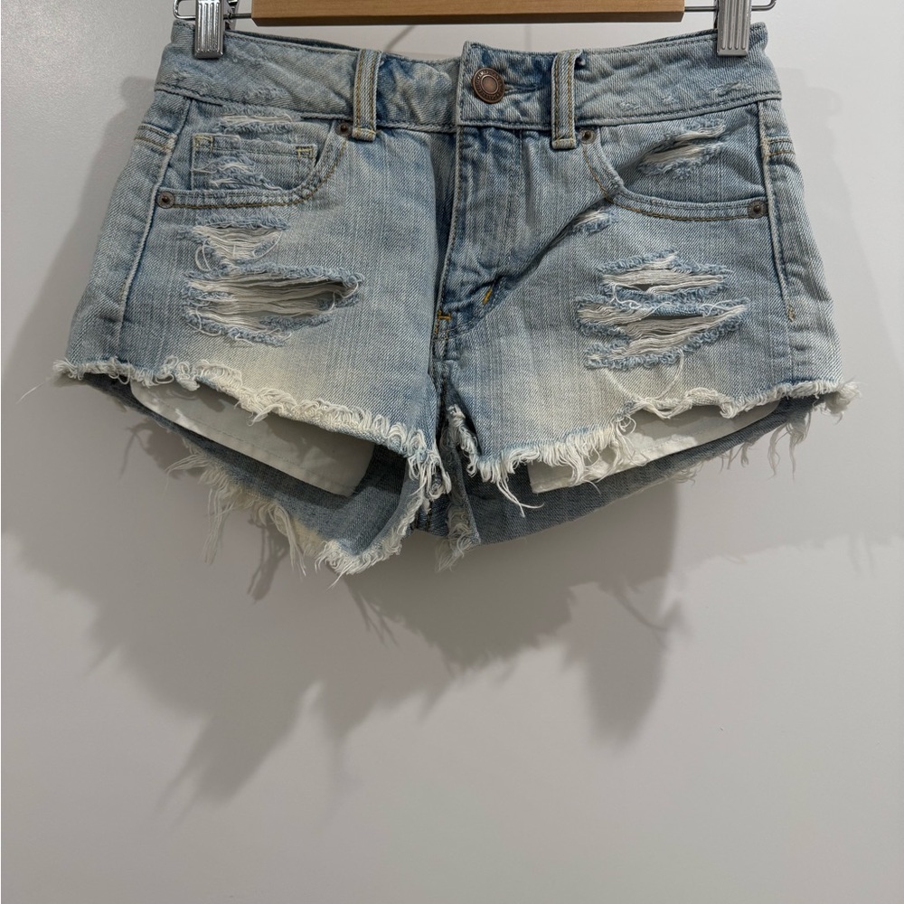 American Eagle Outfitters Distressed Jean Shorts